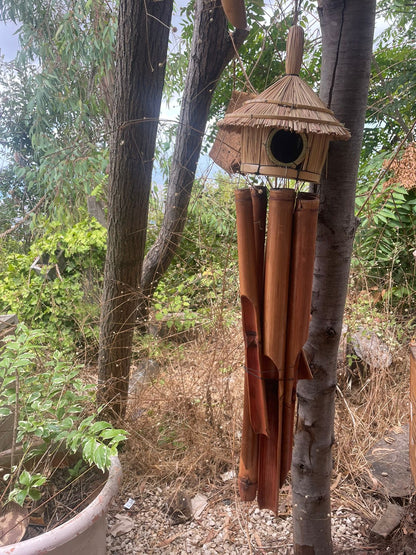 Birdhouse windchimes